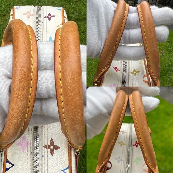 âSOLDâLouis Vuitton multicolor Trouville in white - Picture 8 of 15